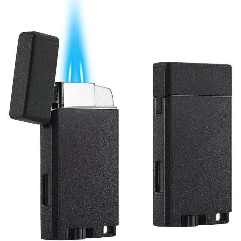 2 Pack Double Jet Flame Torch Lighter with Visible Window, Adjustable and Refillable Pocket Lighter for Men and Women
2 Pack Double Jet Flame Torch Lighter with Visible Window, Adjustable and Refillable Pocket Lighter for Men and Women