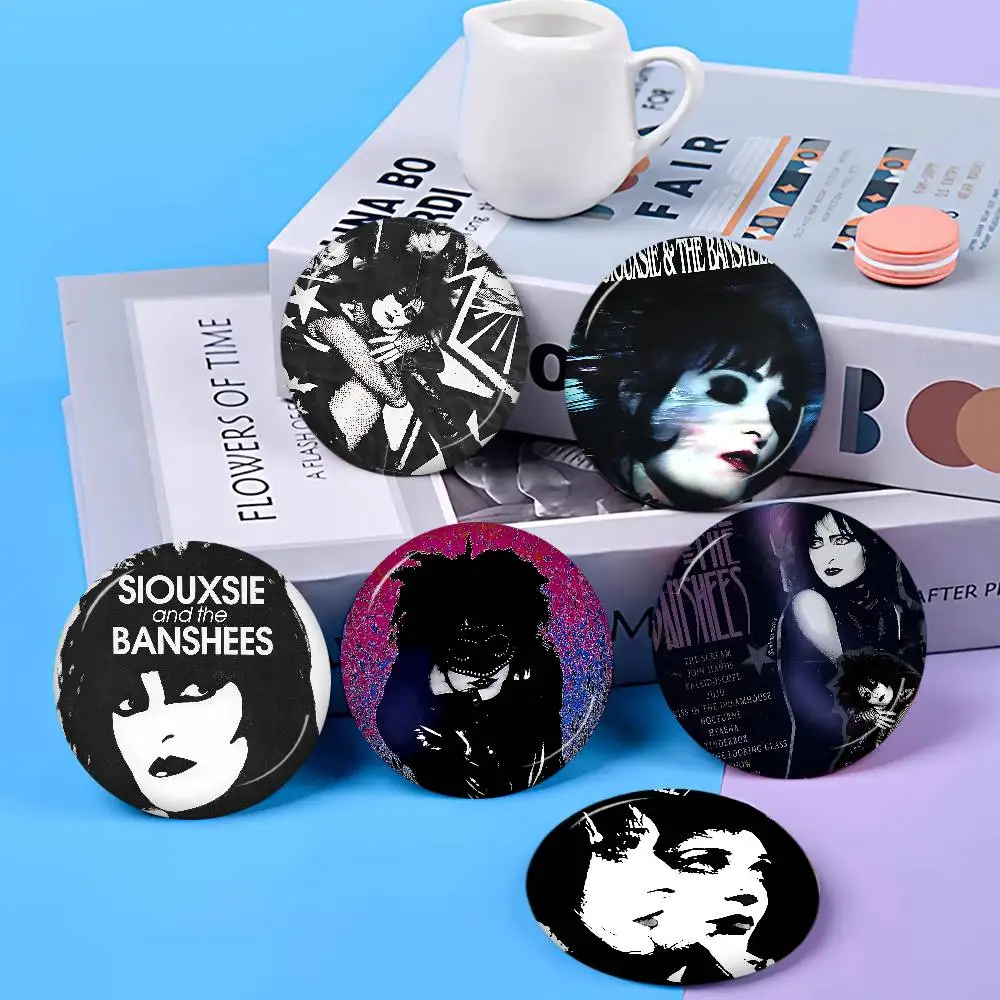 S-Siouxsie And The B-Banshees Customizable Soft Button Pin For Women Creative Jewelry Funny Badge Cartoon Lover Hat
S-Siouxsie And The B-Banshees Customizable Soft Button Pin For Women Creative Jewelry Funny Badge Cartoon Lover Hat