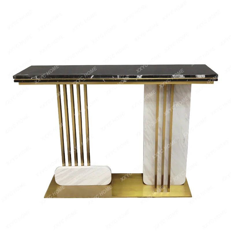 SS entrance table light luxury modern entrance cabinet foyer stainless steel entrance table against the wall
SS entrance table light luxury modern entrance cabinet foyer stainless steel entrance table against the wall
