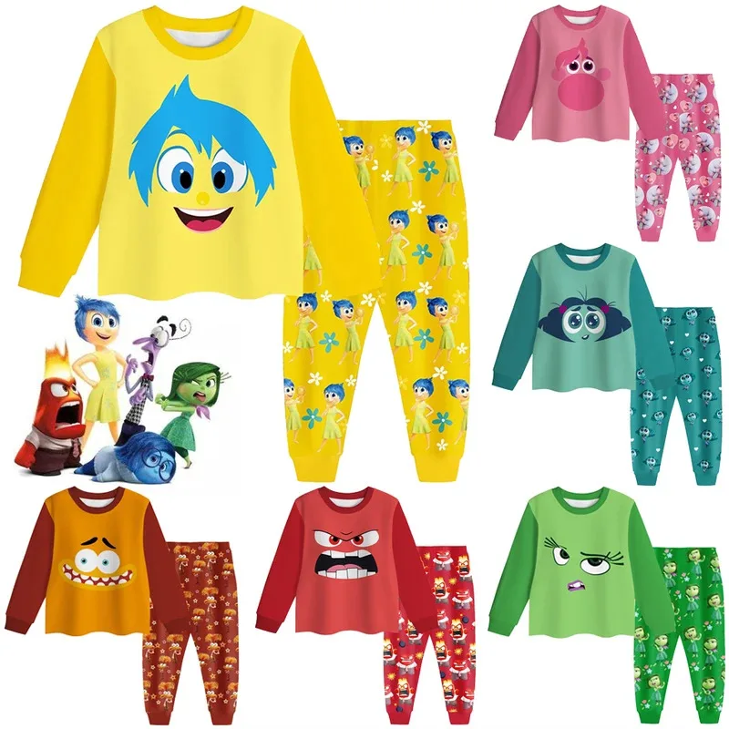 Unisex Kids Inside Out Cosplay Joy Disgust Envy Clothes Sets Girls Long Sleeves Pants Costume Children Halloween Carnival Outfit
Unisex Kids Inside Out Cosplay Joy Disgust Envy Clothes Sets Girls Long Sleeves Pants Costume Children Halloween Carnival Outfit