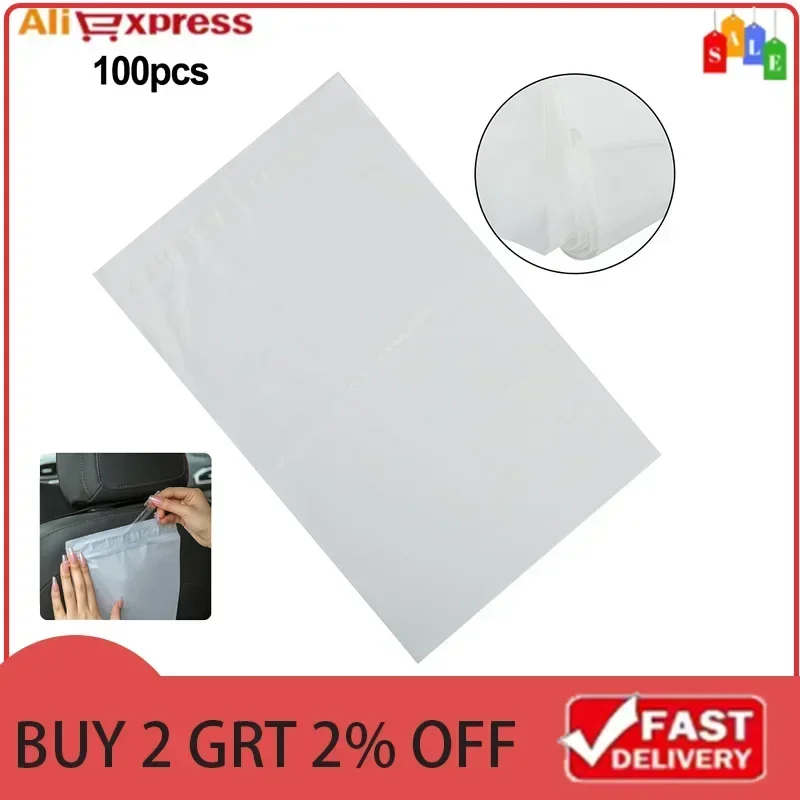 100 Pcs Of Self-adhesive Garbage Bags For Car Disposable Plastic Bags Waterproof Trash Rubbish Holder Storage Bag Kitchen Dagdet
100 Pcs Of Self-adhesive Garbage Bags For Car Disposable Plastic Bags Waterproof Trash Rubbish Holder Storage Bag Kitchen Dagdet