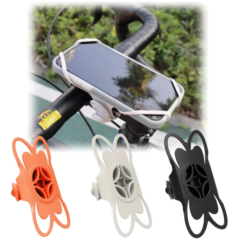 Universal Silicone Bicycle Phone Holder Bike Motorcycle Handlebar Clip Stand for All Phones Durable Mobile Bracket
Universal Silicone Bicycle Phone Holder Bike Motorcycle Handlebar Clip Stand for All Phones Durable Mobile Bracket