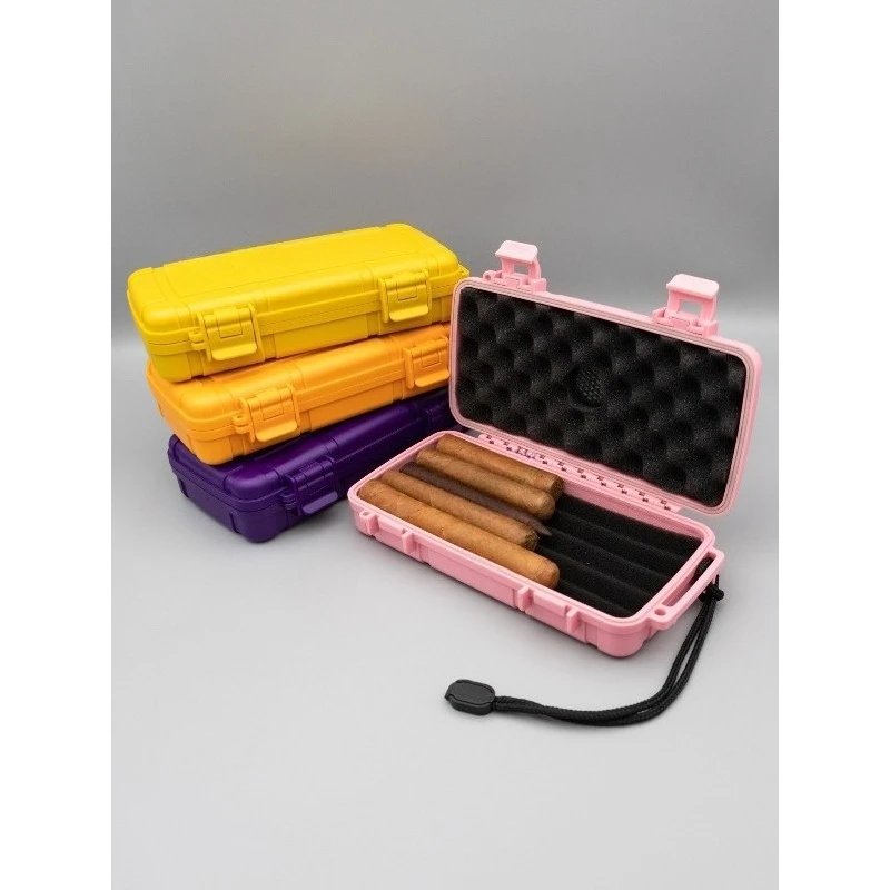 Cigar Portable Case Waterproof Moisturizing Sealed Outdoor Colored Plastic Lightweight Travel Shockproof
Cigar Portable Case Waterproof Moisturizing Sealed Outdoor Colored Plastic Lightweight Travel Shockproof