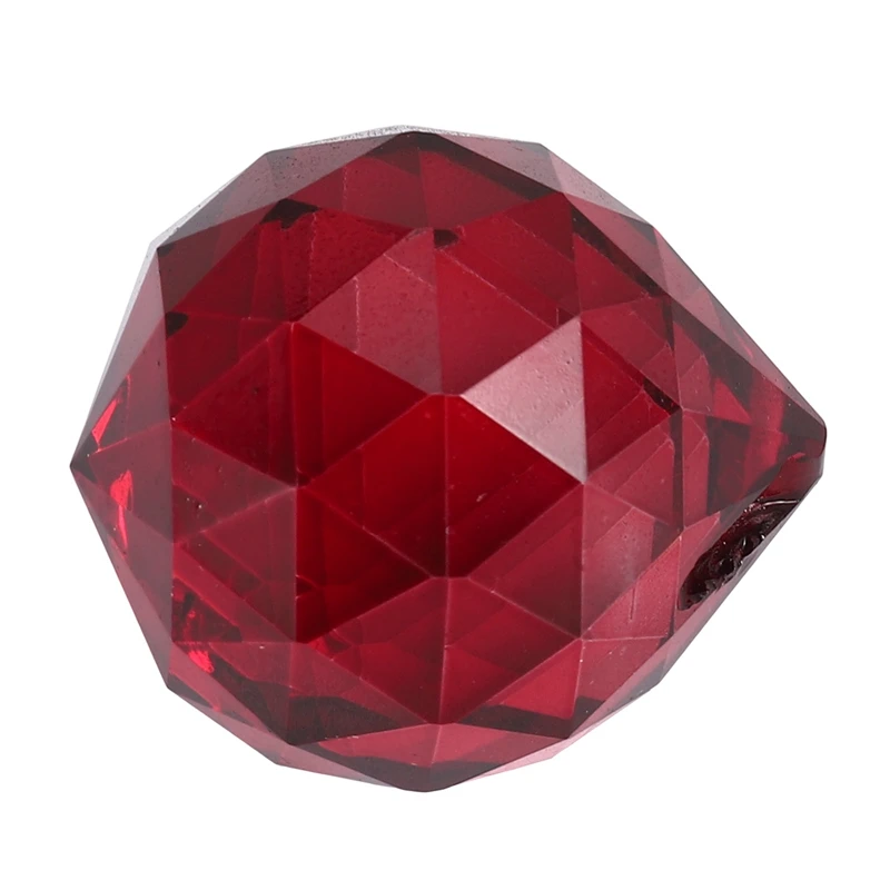 30Mm Red Crystal Ball Prisms
30Mm Red Crystal Ball Prisms