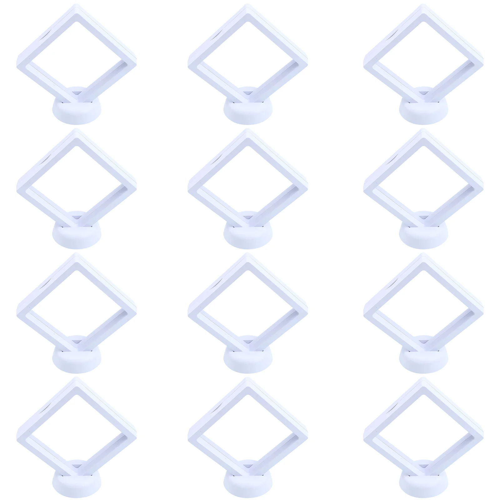 12 Sets Jewelry Transparent Box Floating Display Frame Container Frames Holder White Coin
12 Sets Jewelry Transparent Box Floating Display Frame Container Frames Holder White Coin