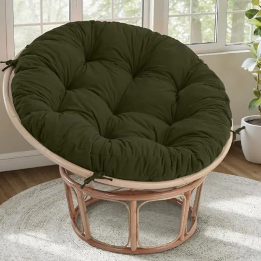 Подушка для кресла-яйца Papasan, круглая, с толстым вельветовым чехлом, 48 x 48 дюймов, только подушка
Подушка для кресла-яйца Papasan, круглая, с толстым вельветовым чехлом, 48 x 48 дюймов, только подушка