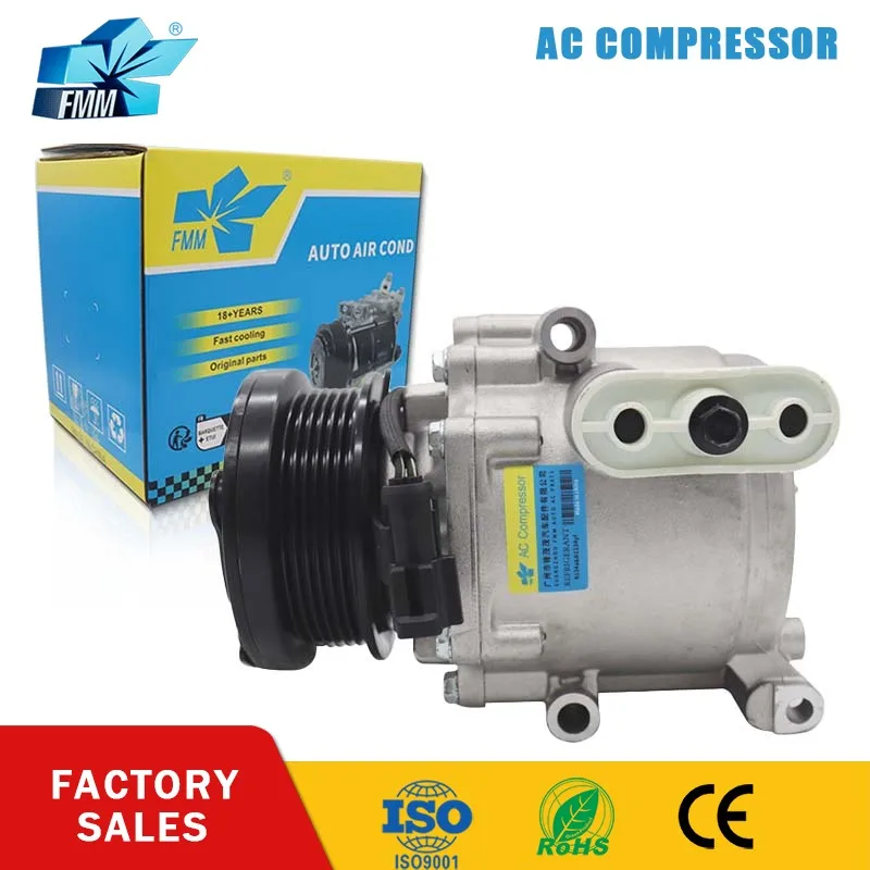 FMM Air Conditioning AC Compressor for Ford Fiesta VI 1.6 Fusion 1.4 1998-2000 351 334-081 10-160-01045 6S6H-19D629-AB
FMM Air Conditioning AC Compressor for Ford Fiesta VI 1.6 Fusion 1.4 1998-2000 351 334-081 10-160-01045 6S6H-19D629-AB