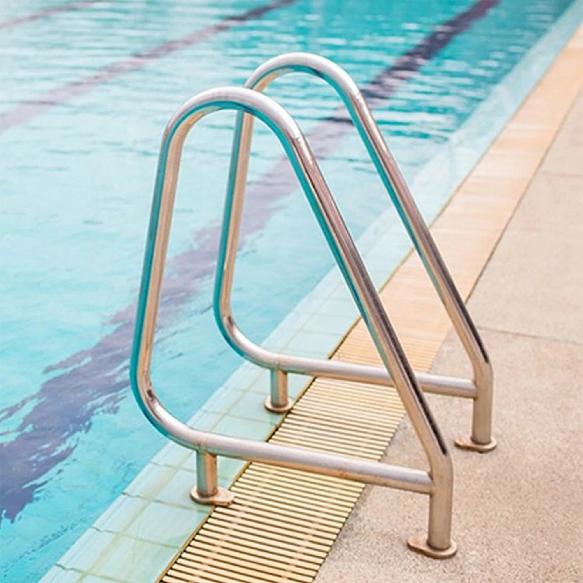 304/316 Stainless Steel Swimming Pool Safety Grab Bar Durable Handrail
304/316 Stainless Steel Swimming Pool Safety Grab Bar Durable Handrail