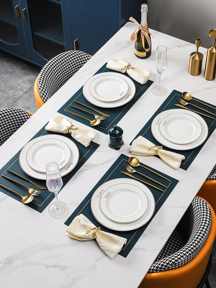 Luxury Ceramic Western Tableware Full Set Steak Knife and Fork Plate Set European-Style High-Grade Household
Luxury Ceramic Western Tableware Full Set Steak Knife and Fork Plate Set European-Style High-Grade Household