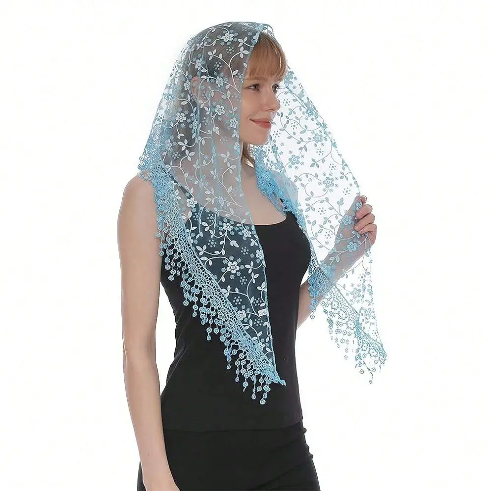 Lace Mantilla Veil Tulle Scarf Covering Chu 1rch Veil For Mass Wedding Bridesmaids
Lace Mantilla Veil Tulle Scarf Covering Chu 1rch Veil For Mass Wedding Bridesmaids