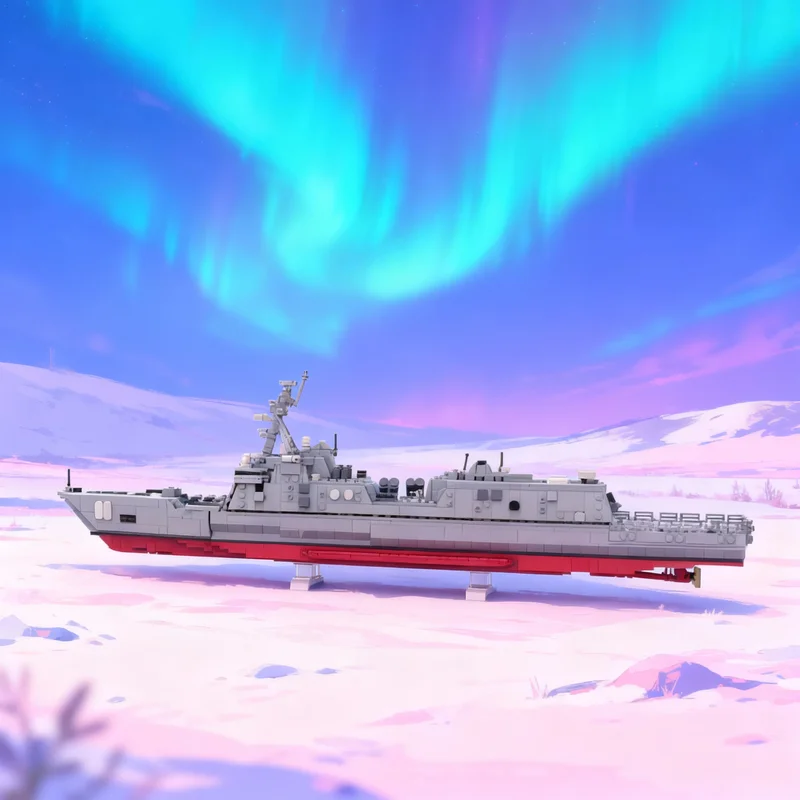 1039pcs MOC Creator USS Constellation Class Frigate Model Building Christmas Gift Blocks Architecture Toy Creative DIY Idea
1039pcs MOC Creator USS Constellation Class Frigate Model Building Christmas Gift Blocks Architecture Toy Creative DIY Idea