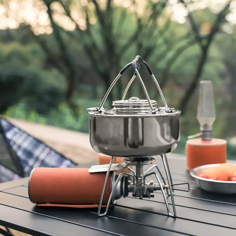 Kettle For Open Fire Portable Kettle Backpacking Gear Campfire Backpacking Water Pot Outdoor Accessories For Picnic Fishing
Kettle For Open Fire Portable Kettle Backpacking Gear Campfire Backpacking Water Pot Outdoor Accessories For Picnic Fishing