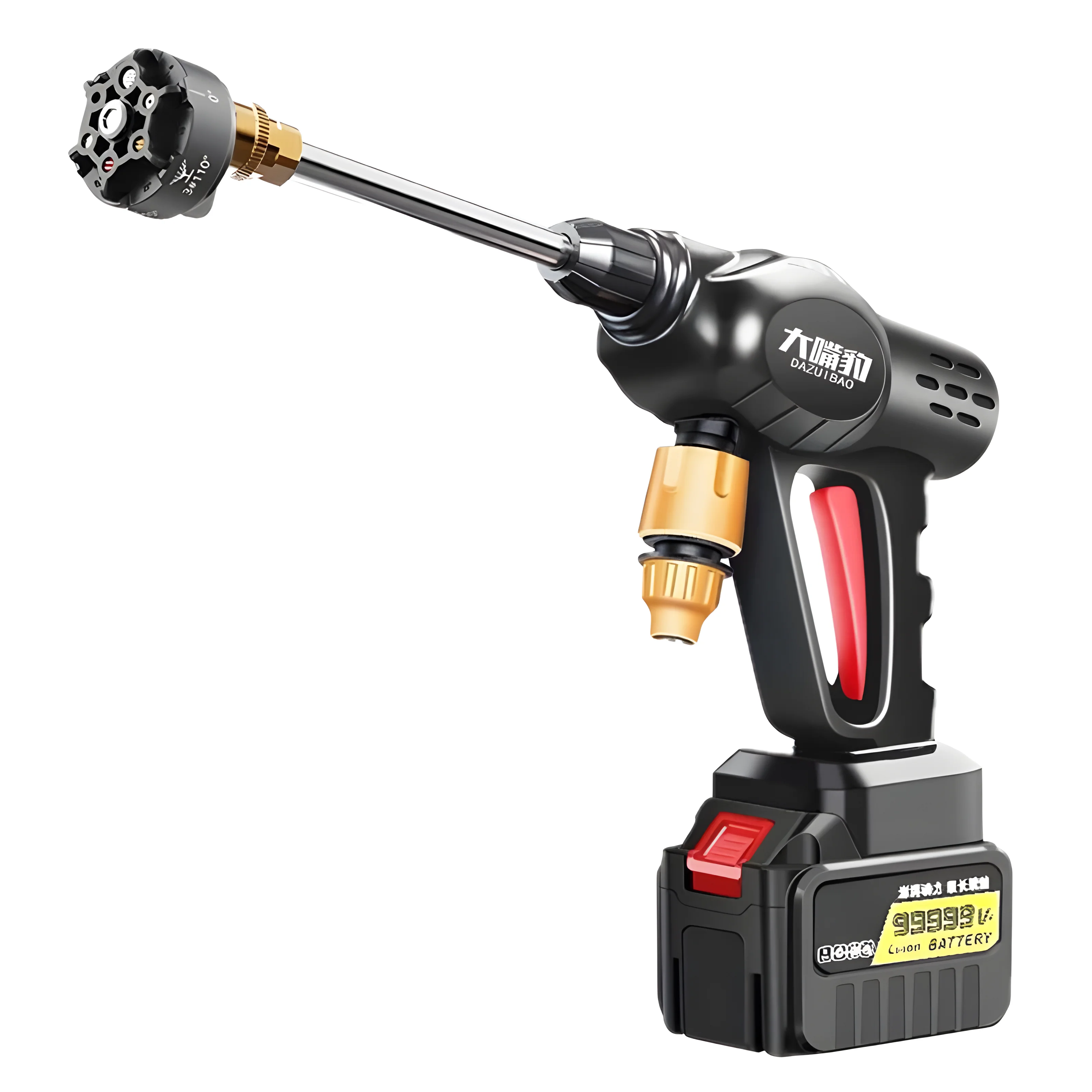 Cordless Electric Pressure Washer 50Bar High Power - 5m/10m Hose - 8m Spray Range for Car & Home Cleaning with Lithium Battery
Cordless Electric Pressure Washer 50Bar High Power - 5m/10m Hose - 8m Spray Range for Car & Home Cleaning with Lithium Battery