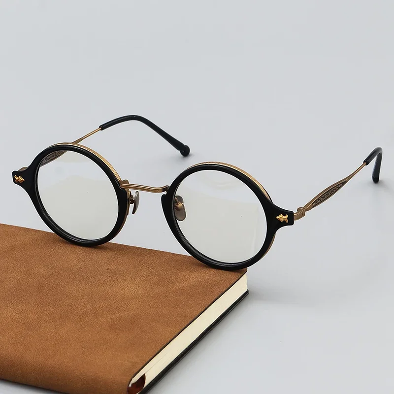 Titanium Round Eyeglasses Frame Male Anti Blue Light Reading Glasses Men Vintage Prescription Glasses Frames Tortoise Spectacles
Titanium Round Eyeglasses Frame Male Anti Blue Light Reading Glasses Men Vintage Prescription Glasses Frames Tortoise Spectacles