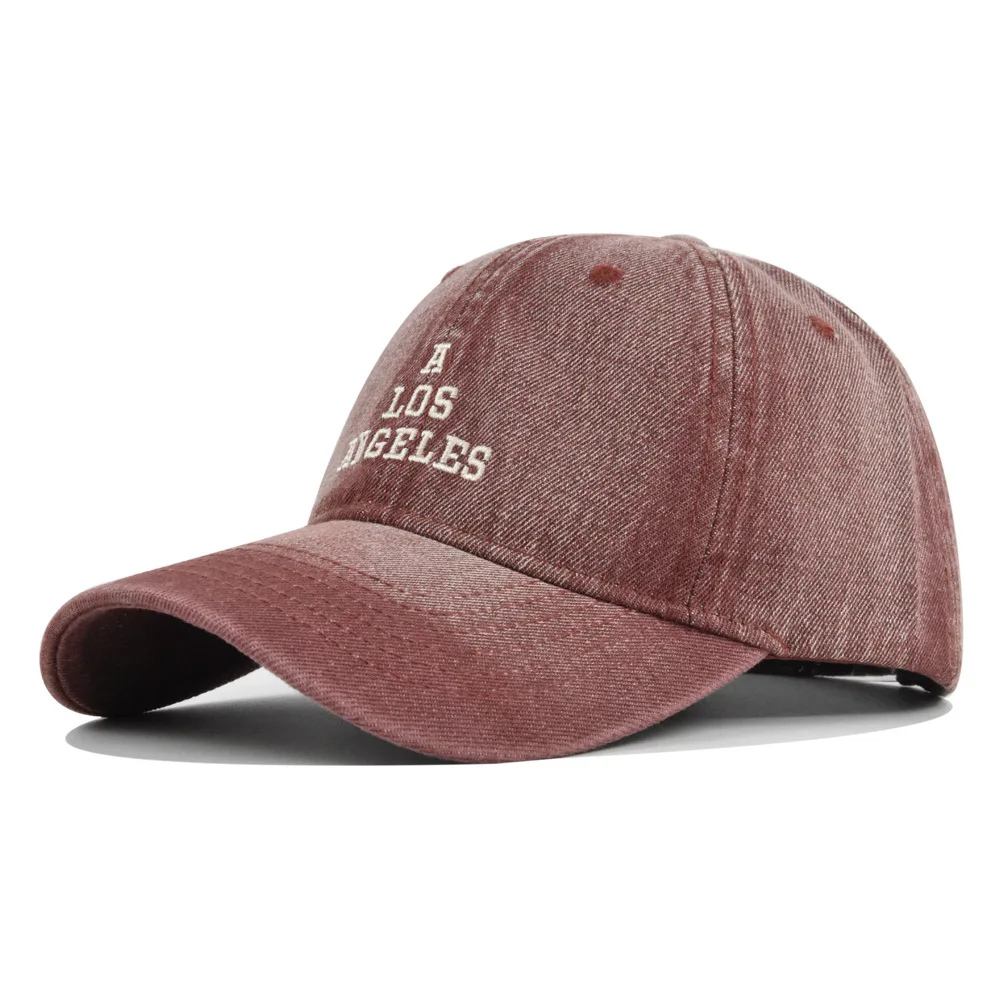 Washed Embroidered Cowboy Hat LOS Embroidered Baseball Hat Vintage Duck Tongue Hat Made of Old Curved Eaves Hat Couple Sun Shade
Washed Embroidered Cowboy Hat LOS Embroidered Baseball Hat Vintage Duck Tongue Hat Made of Old Curved Eaves Hat Couple Sun Shade
