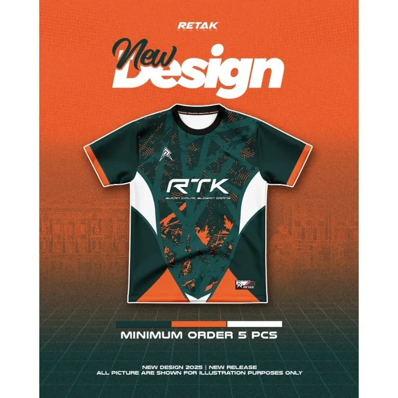 Футболка с сублимацией для гандбола 2025 года, трикотаж Baju для мужчин и футболка с сублимацией для занятий спортом на открытом воздухе, доступный трикотаж
Футболка с сублимацией для гандбола 2025 года, трикотаж Baju для мужчин и футболка с сублимацией для занятий спортом на открытом воздухе, доступный трикотаж