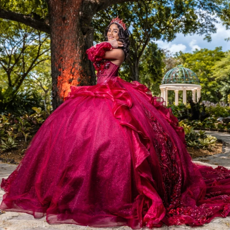Res Shiny Quinceanera Dresses Ball Gown Off The Shoulder Sequin Applique Lace Beading Tull Party Birthday Sweet 16 Dress Vestido
Res Shiny Quinceanera Dresses Ball Gown Off The Shoulder Sequin Applique Lace Beading Tull Party Birthday Sweet 16 Dress Vestido