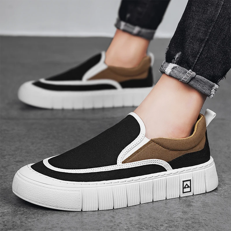 Men's Casual Shoes Simple Design Outdoor Sneakers Platform Slip-On Shoes for Mens Trainers Skate Flats Walking Sneakers for Mens
Men's Casual Shoes Simple Design Outdoor Sneakers Platform Slip-On Shoes for Mens Trainers Skate Flats Walking Sneakers for Mens