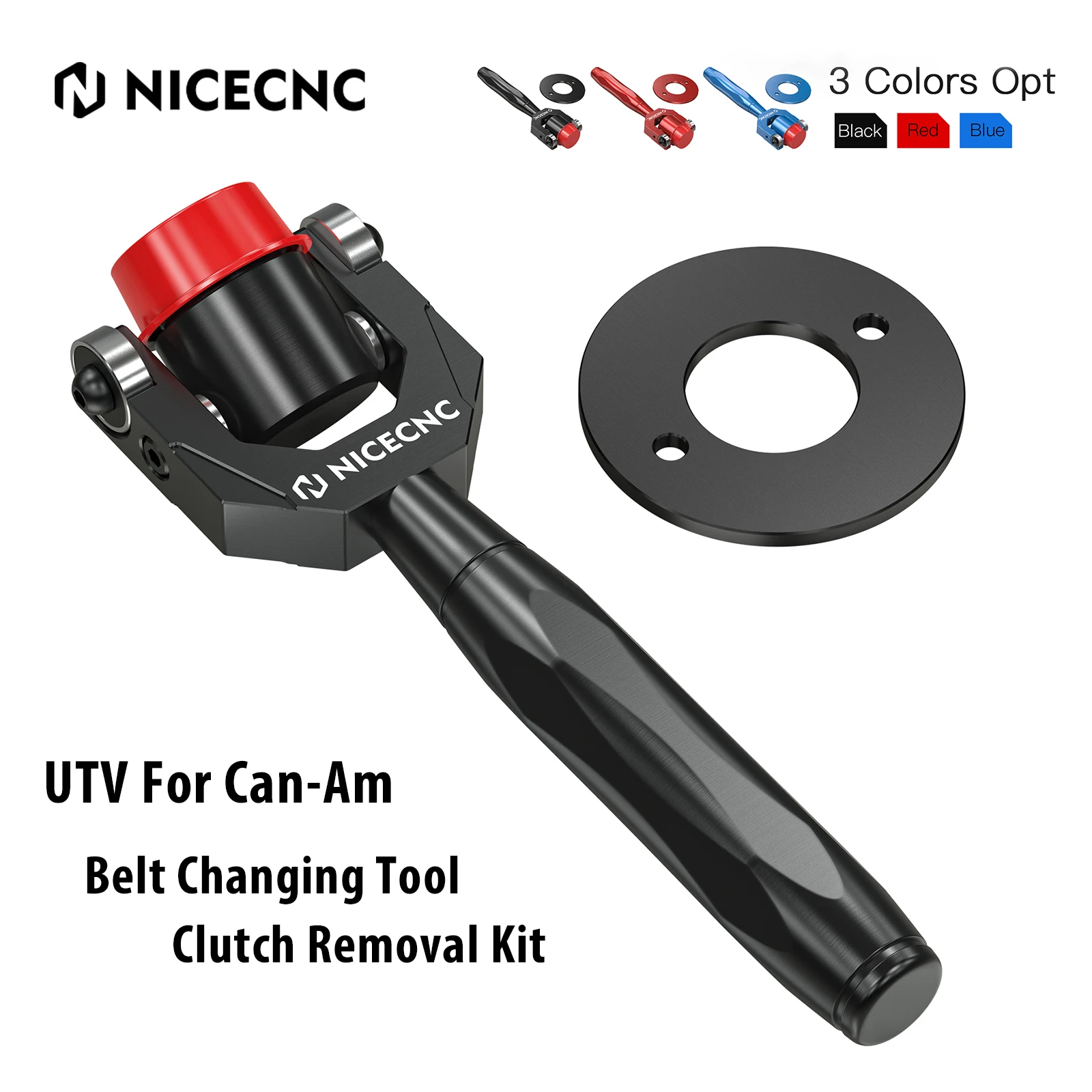 NICECNC For Canam Maverick X3 6061 Aluminum Belt Changing Tool Clutch Removal Kit For Can Am Maverick X3 R RR Max R RR Commander
NICECNC For Canam Maverick X3 6061 Aluminum Belt Changing Tool Clutch Removal Kit For Can Am Maverick X3 R RR Max R RR Commander