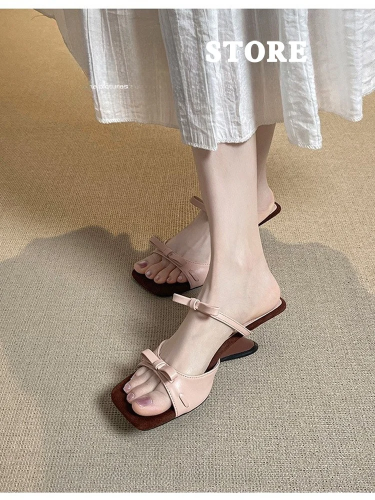 Elegant Knot Platform Sandals Women's Summer 2026 New Fashion High-End Fairy Style Stiletto Slippers Pointed Toe
Elegant Knot Platform Sandals Women's Summer 2026 New Fashion High-End Fairy Style Stiletto Slippers Pointed Toe