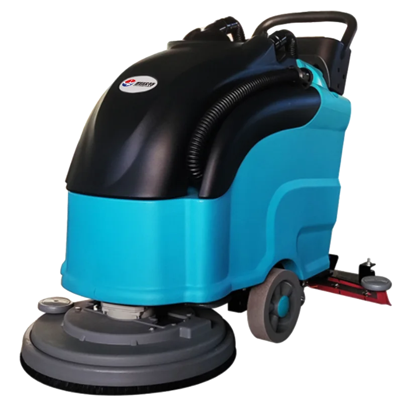 Беспроводная ручная уборка для прогулок на открытом воздухе, коммерческая промышленная электрическая мощность, вакуумная машина для бетона, уличной дорожной пола