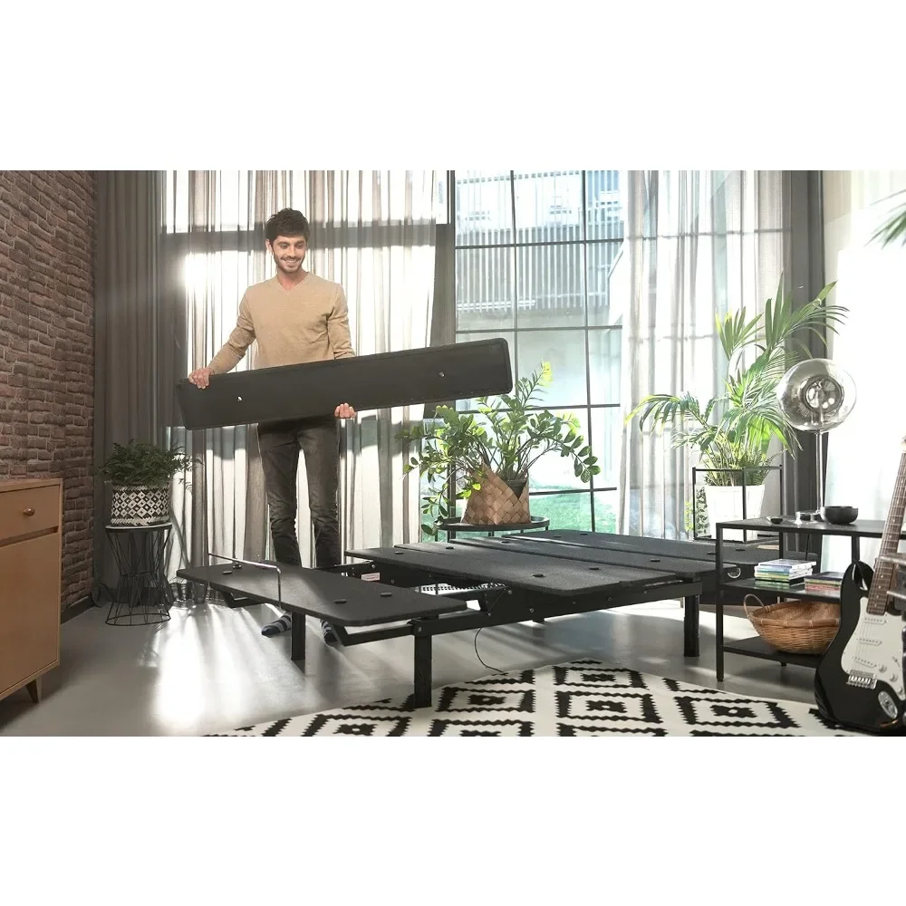 Sydney Adjustable Bed Base | Minimalist Design, Space Efficiency, Ergonomic Comfort, Child Lock, Customization | Twin XL
Sydney Adjustable Bed Base | Minimalist Design, Space Efficiency, Ergonomic Comfort, Child Lock, Customization | Twin XL