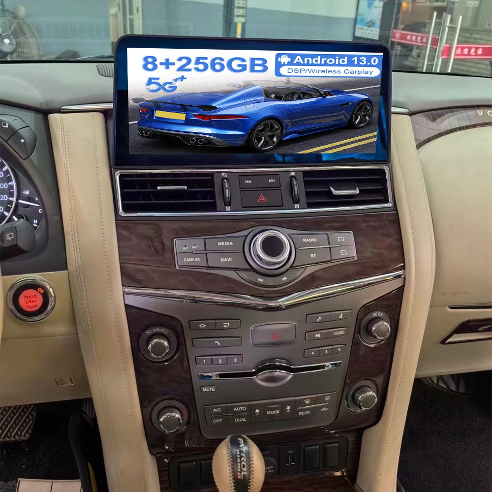 12.3" Android 14.0 Car Stereo Radio Upgrade for Nissan Armada Patrol Y62 Infiniti QX80 QX56 2010-2023 Multiemdia WiFi DVD Player
12.3" Android 14.0 Car Stereo Radio Upgrade for Nissan Armada Patrol Y62 Infiniti QX80 QX56 2010-2023 Multiemdia WiFi DVD Player