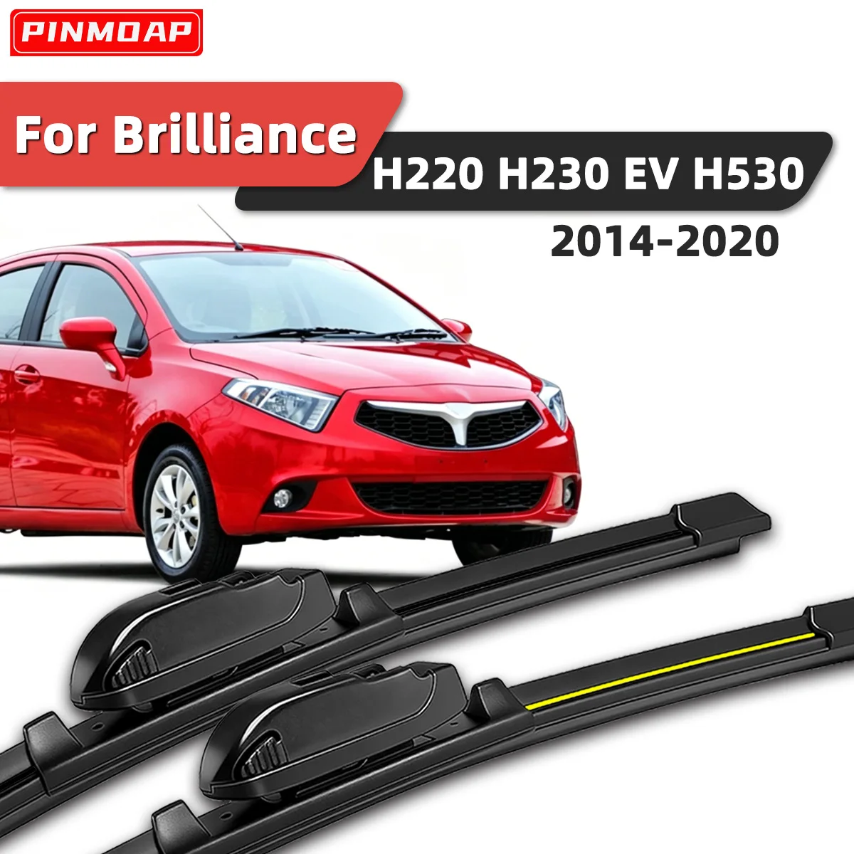 2PCS Front Windshield Wiper Suitable For Brilliance H220 H230 EV H530 2014-2020 Front Windshield Silent Wiper Automotive Parts
2PCS Front Windshield Wiper Suitable For Brilliance H220 H230 EV H530 2014-2020 Front Windshield Silent Wiper Automotive Parts