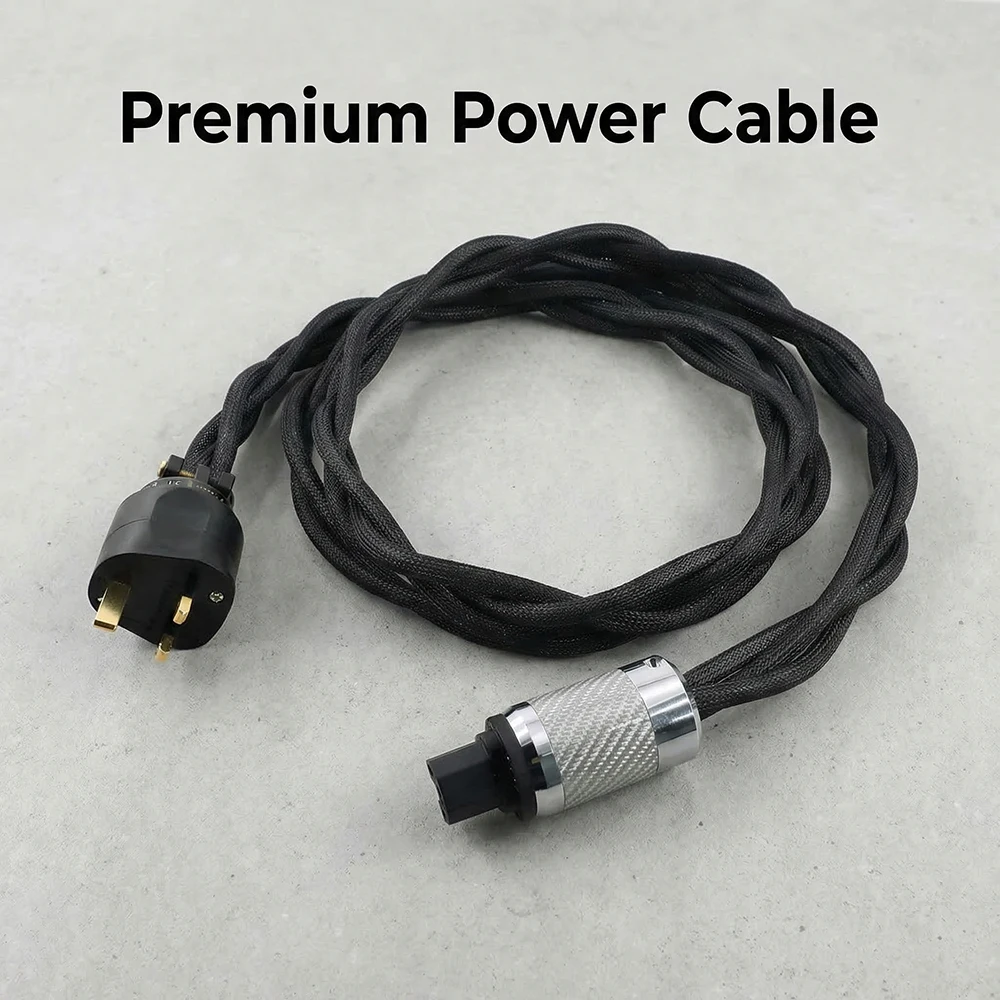 Aouyade UK Power Cable AC Cable line HiFi Audio Power Cable Silver Plated 8N OCC Main Cord with UK EU US AU Plug
Aouyade UK Power Cable AC Cable line HiFi Audio Power Cable Silver Plated 8N OCC Main Cord with UK EU US AU Plug