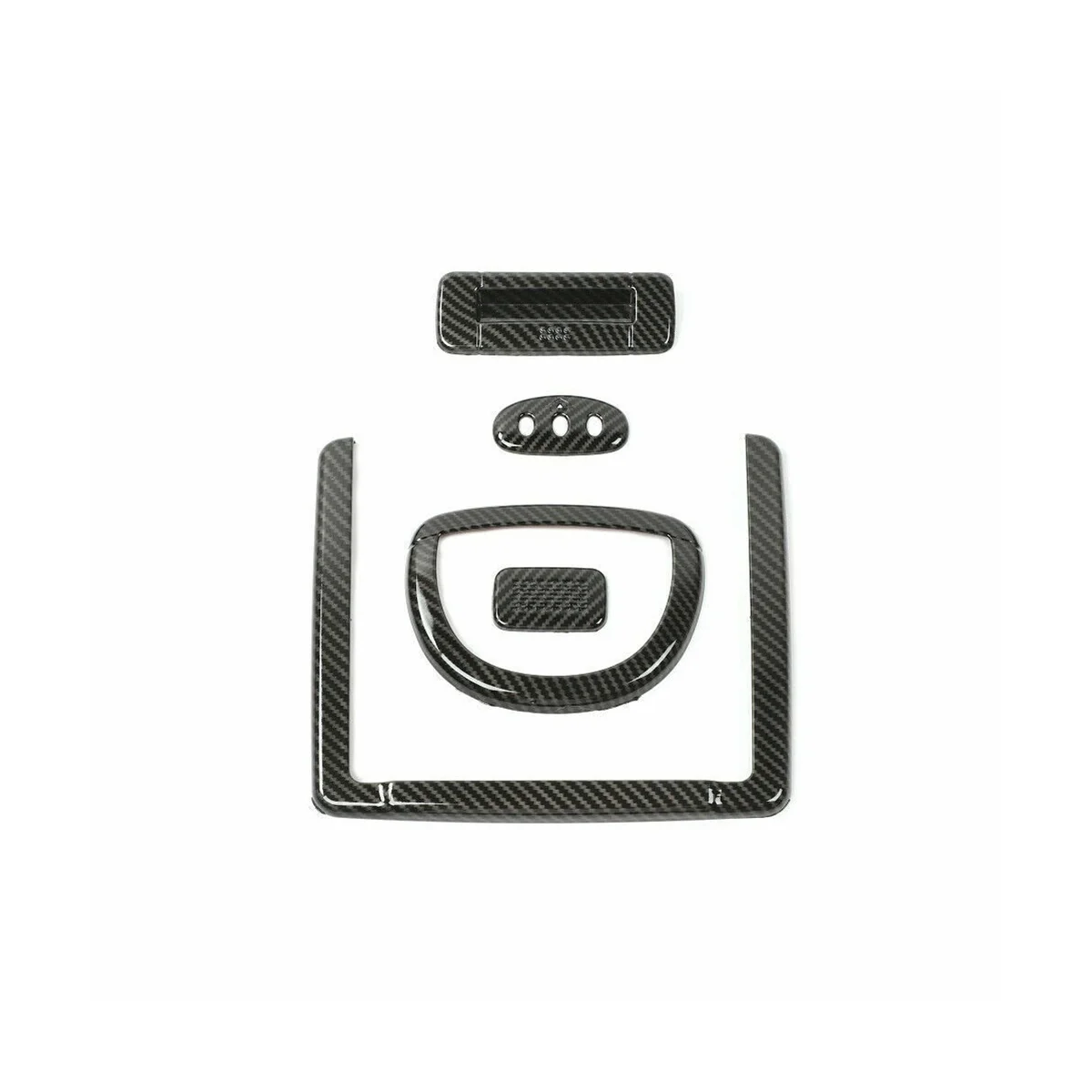 Car Roof Read Light Skylight Handle Cover Decorative for Ford F-150 F150 2009-2014 Accessories - ABS Carbon Fiber
Car Roof Read Light Skylight Handle Cover Decorative for Ford F-150 F150 2009-2014 Accessories - ABS Carbon Fiber