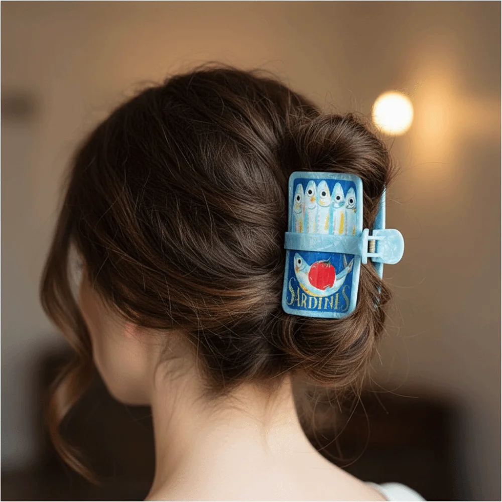 Hairpin Small Fish Hair Clip Pvc Large Ocean Animal Hair Claw Shark Clip Hair Accessories Square Fish Grab Clip Streetwear
Hairpin Small Fish Hair Clip Pvc Large Ocean Animal Hair Claw Shark Clip Hair Accessories Square Fish Grab Clip Streetwear