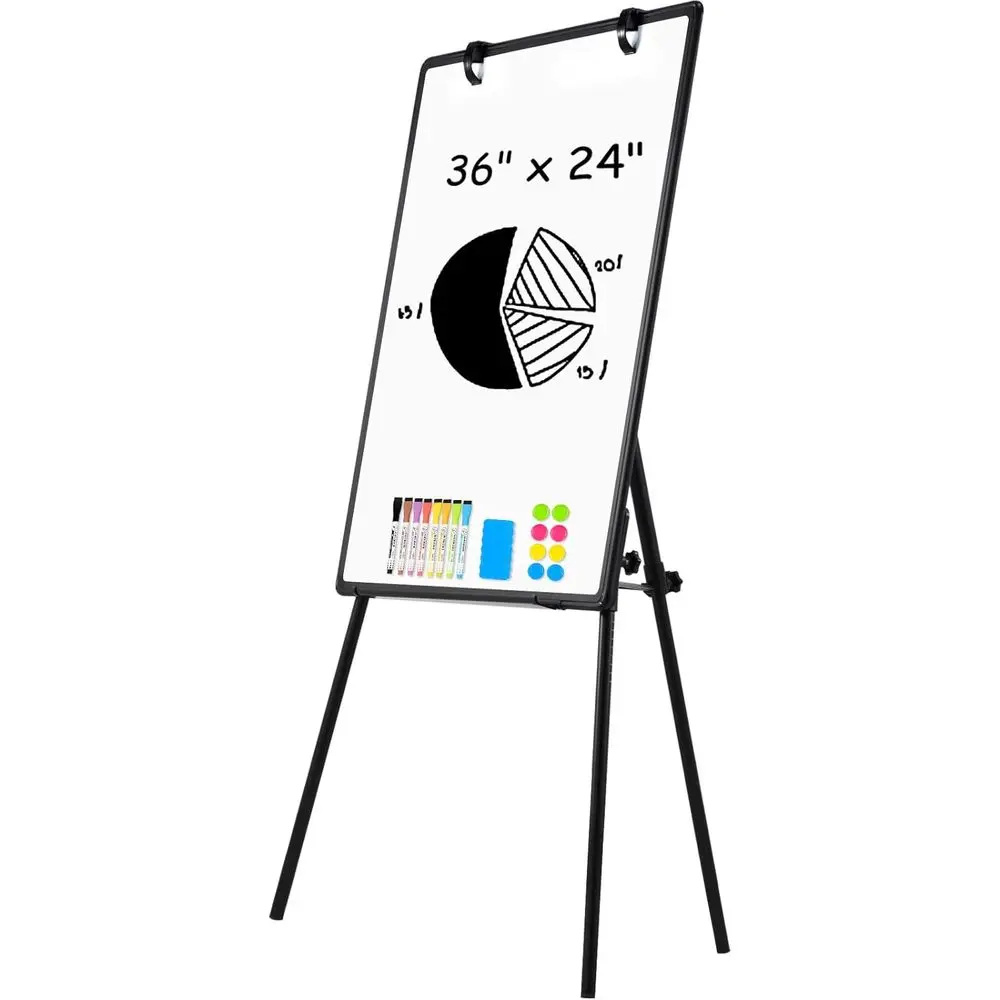 Adjustable Height 36x24 Magnetic Dry Erase Board with Stand, Aluminum Frame, Ideal for Teaching, Office, and Home
Adjustable Height 36x24 Magnetic Dry Erase Board with Stand, Aluminum Frame, Ideal for Teaching, Office, and Home