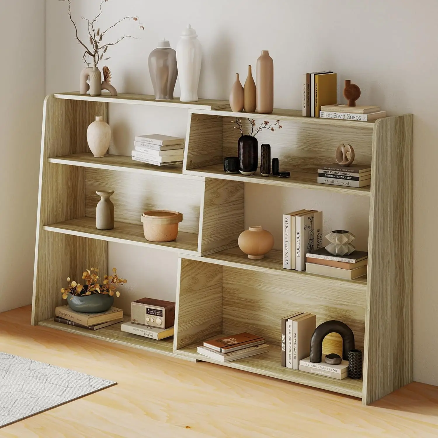 Расширяемая 3-ярусная книжная полка-лестница из массива дерева, угловая, для небольших помещений, для гостиной, кабинета, спальни, светлый цвет, на заказ
Расширяемая 3-ярусная книжная полка-лестница из массива дерева, угловая, для небольших помещений, для гостиной, кабинета, спальни, светлый цвет, на заказ