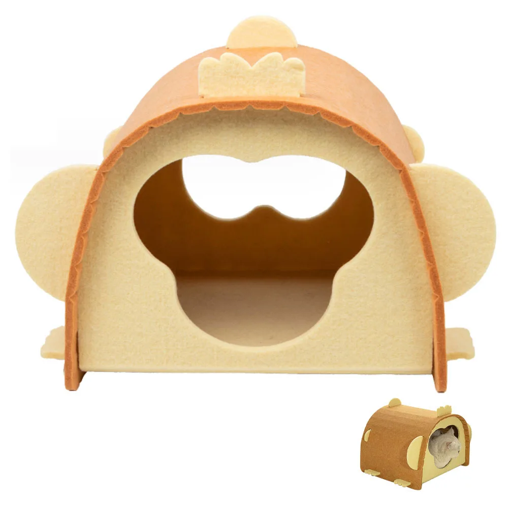 Felt Cat House Cozy Warm Bed For Cats Small Dogs Indoor Pet Nest Soft Wear-Resistant Kitten Sleeping Cave Comfortable Pet
Felt Cat House Cozy Warm Bed For Cats Small Dogs Indoor Pet Nest Soft Wear-Resistant Kitten Sleeping Cave Comfortable Pet