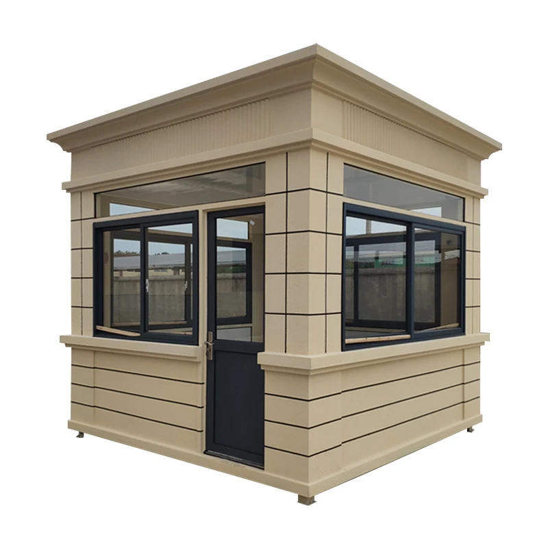 Real stone paint public security fire box security booth outdoor steel structure
Real stone paint public security fire box security booth outdoor steel structure