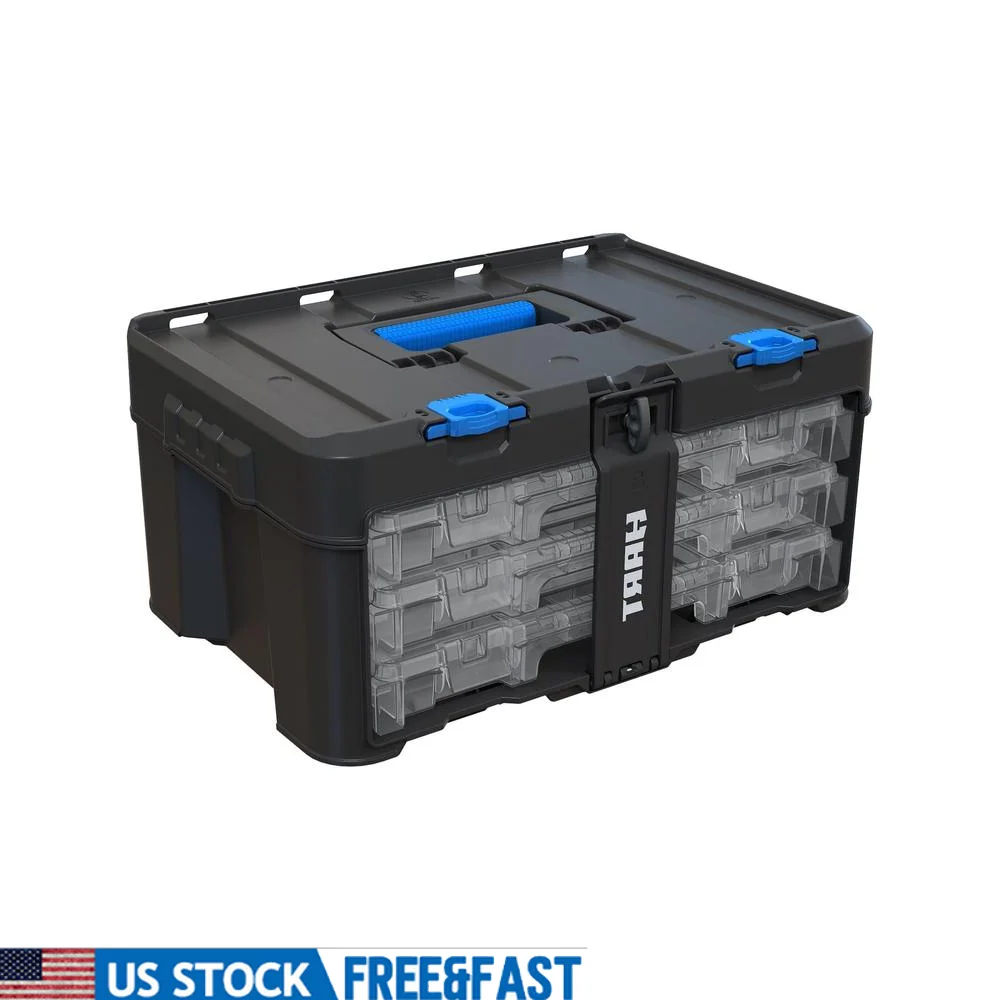 Modular Organizer Container Set DIY Home Garage Repairs Clear Plastic Dividers Portable Compact Secure Stackable Hart Stack
Modular Organizer Container Set DIY Home Garage Repairs Clear Plastic Dividers Portable Compact Secure Stackable Hart Stack