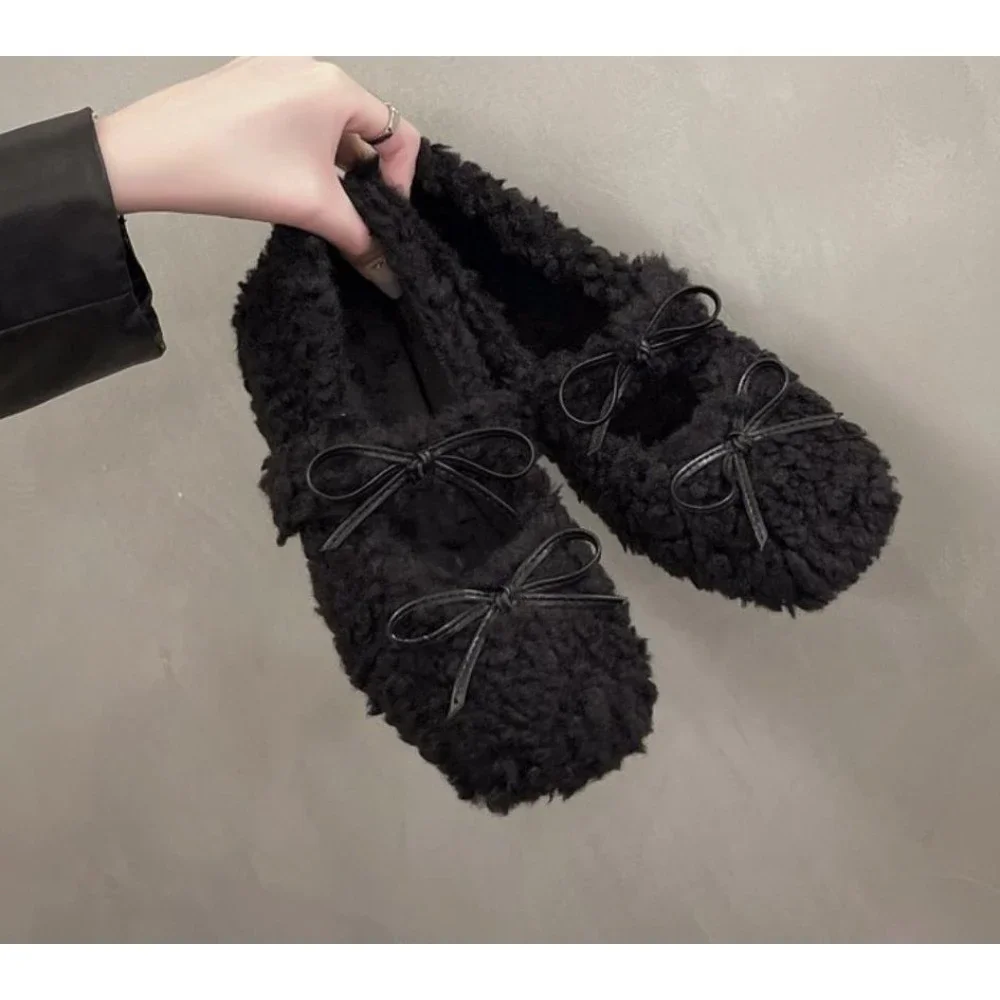 Loafers Fur Winter Shoes Women Round Toe Modis Casual Female Sneakers Flats Autumn All-Match Shallow Mouth New Dress Fall
Loafers Fur Winter Shoes Women Round Toe Modis Casual Female Sneakers Flats Autumn All-Match Shallow Mouth New Dress Fall