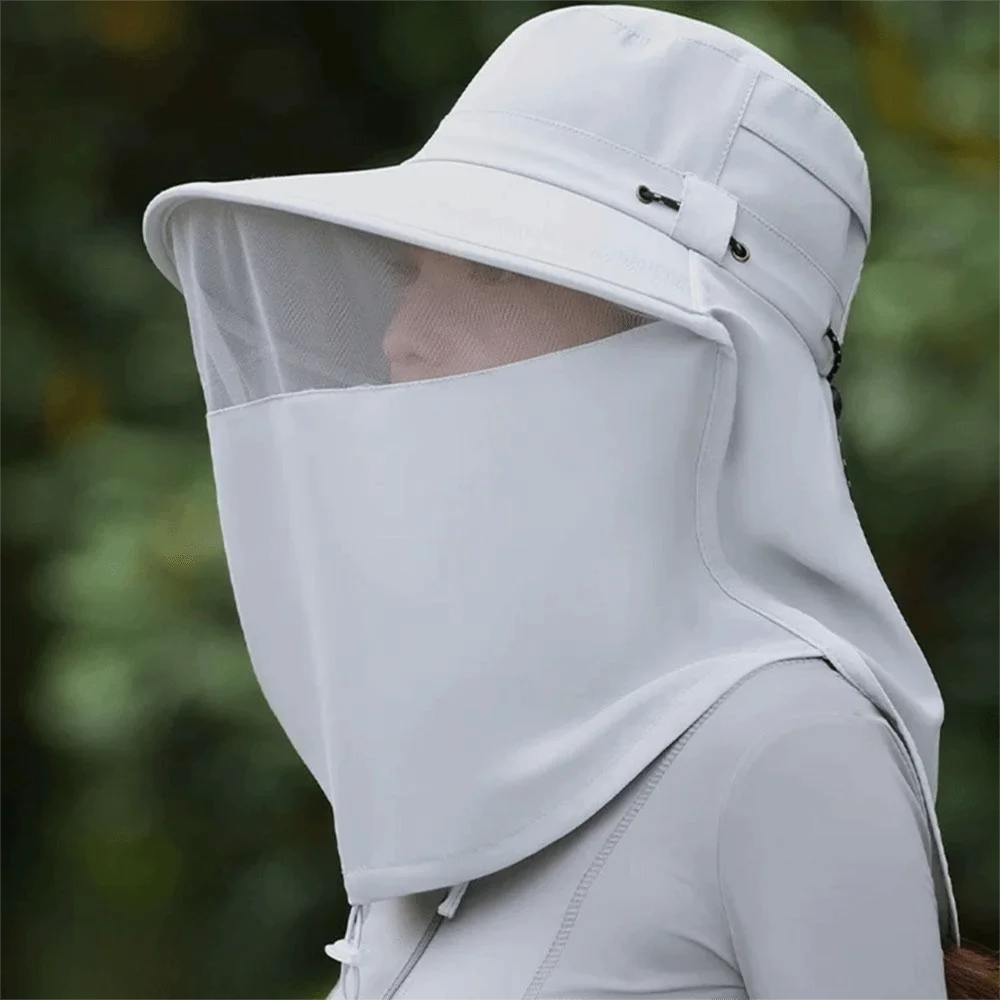 Quick Drying Sun Protection Hat Adjustable Neck Guard Summer Sunscreen Cap Foldable Hollow Mesh Face Covering Sunhat Camping
Quick Drying Sun Protection Hat Adjustable Neck Guard Summer Sunscreen Cap Foldable Hollow Mesh Face Covering Sunhat Camping