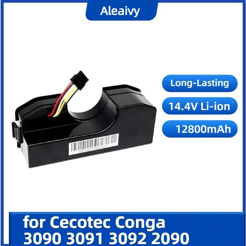 For Cecotec Conga 3090 3091 3092 2090 Robotic Vacuum Cleaner Conga 3090 Accessories Replacement 14.4V 12800mAh Li ion Battery
For Cecotec Conga 3090 3091 3092 2090 Robotic Vacuum Cleaner Conga 3090 Accessories Replacement 14.4V 12800mAh Li ion Battery