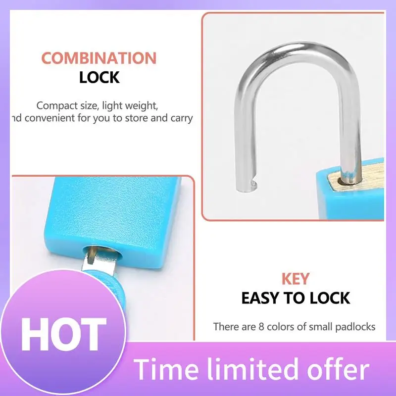 ABFN-8 Pack Locks Small Padlock With Key Luggage Gym Locker Lock Mini Colorful Padlock For Outdoor School Home
ABFN-8 Pack Locks Small Padlock With Key Luggage Gym Locker Lock Mini Colorful Padlock For Outdoor School Home
