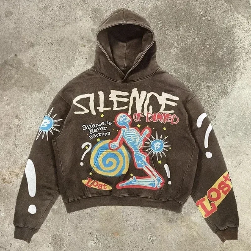 Street Trend Skull Letter Print Y2K Punk Unisex Hoodie Harajuku Style Couple Outfit Spring and Autumn New Arrival
Street Trend Skull Letter Print Y2K Punk Unisex Hoodie Harajuku Style Couple Outfit Spring and Autumn New Arrival