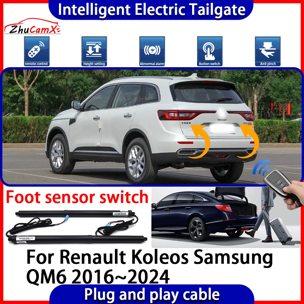 Car Automatic Lifting kit Opening Trunk Intelligent Electric Tail Gate Lift Tailgate for Renault Koleos Samsung QM6 2016~2024
Car Automatic Lifting kit Opening Trunk Intelligent Electric Tail Gate Lift Tailgate for Renault Koleos Samsung QM6 2016~2024