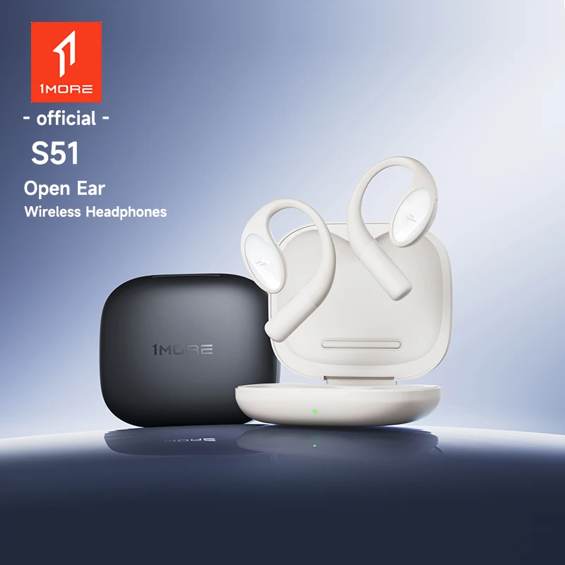 1MORE S51 Open Ear Headphones Ear buds Wireless Bluetooth electronics Wateproof flash-sale earphones headset
1MORE S51 Open Ear Headphones Ear buds Wireless Bluetooth electronics Wateproof flash-sale earphones headset