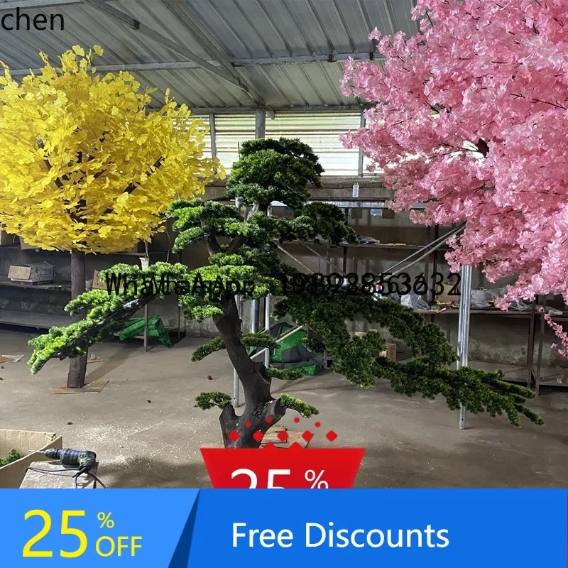 Artificial Welcoming Pine Tree Mall Interior Decoration Model Welcoming Pine Tree Landscape Ornament
Artificial Welcoming Pine Tree Mall Interior Decoration Model Welcoming Pine Tree Landscape Ornament