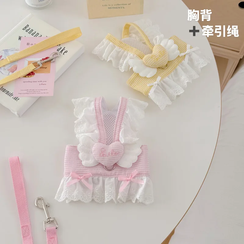 1/Set Pet Love Heart Denim Skirt Dog Cat Pull Chest Back Clothes in Spring and Summer Breathable Dog Walking Harness Cat Collar
1/Set Pet Love Heart Denim Skirt Dog Cat Pull Chest Back Clothes in Spring and Summer Breathable Dog Walking Harness Cat Collar