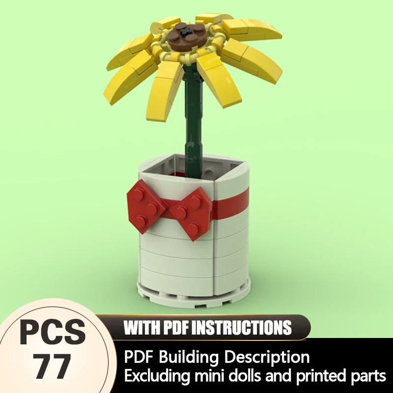 Creators Plant Series Model MOC Building Bricks Flower Pot Modular Technology Gifts Holiday Assemble Children Toys Suit
Creators Plant Series Model MOC Building Bricks Flower Pot Modular Technology Gifts Holiday Assemble Children Toys Suit