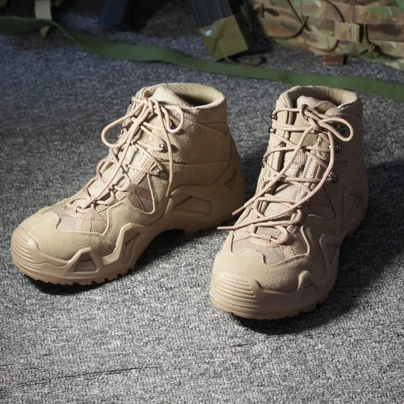 Khaki Tactical Outdoor Sand Top Boots Hiking Shoes For Military Enthusiasts
Khaki Tactical Outdoor Sand Top Boots Hiking Shoes For Military Enthusiasts