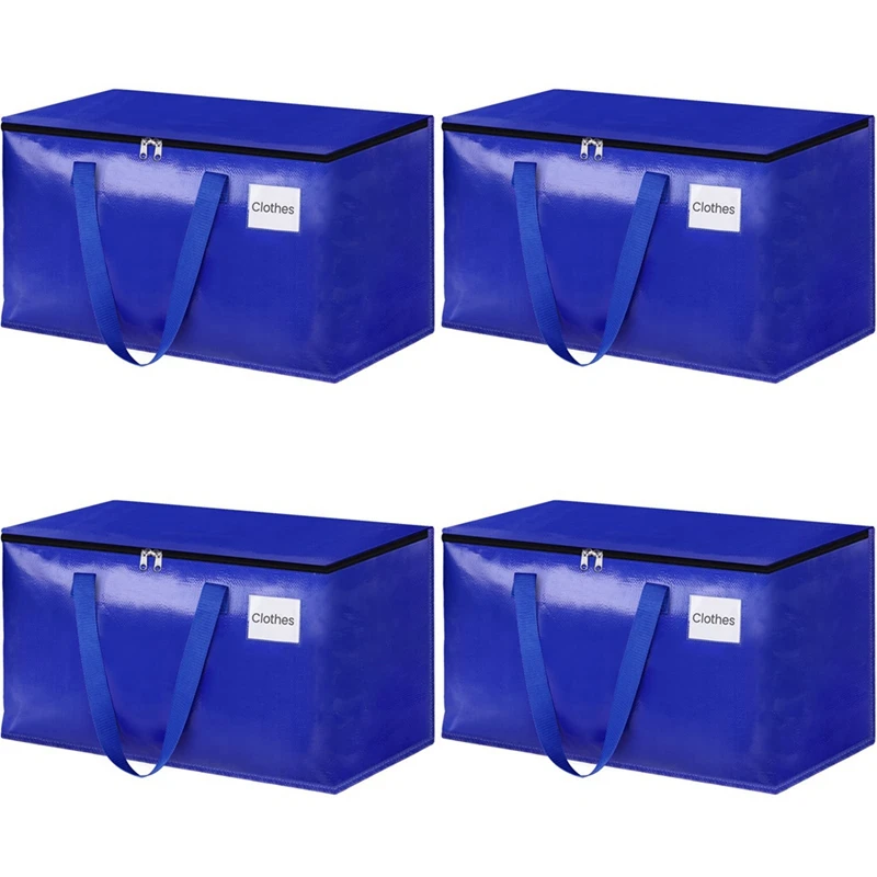 6 Piece Storage Bags With Sturdy Handles And Heavy Duty Zippers, Storage Tote For Space Saving
6 Piece Storage Bags With Sturdy Handles And Heavy Duty Zippers, Storage Tote For Space Saving
