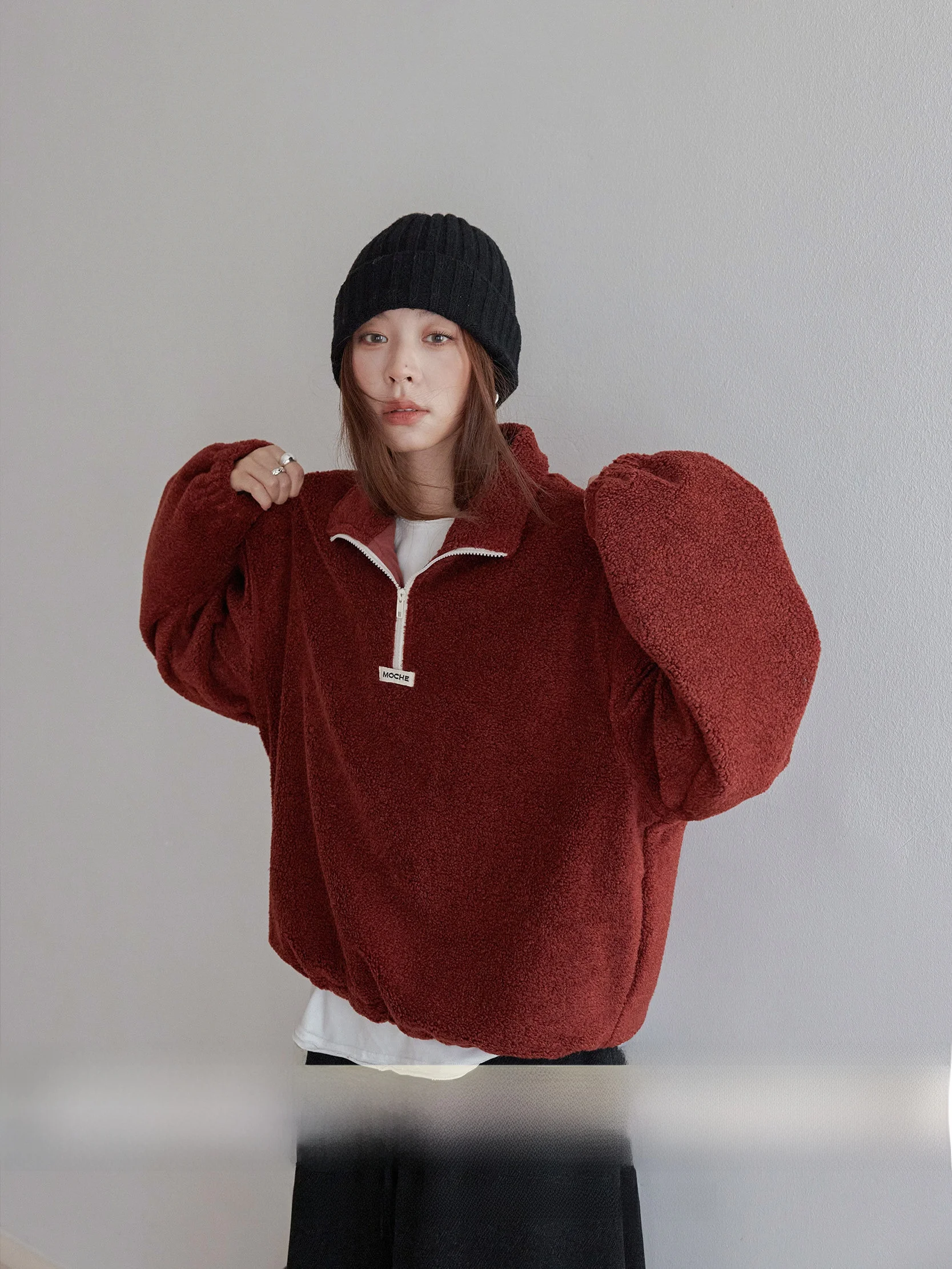 VNOOK Winter 2025 New Faionable Color Blo Plu Stand Collar f Open Jaet Label Fce Sweatirt Women's Clothing
VNOOK Winter 2025 New Faionable Color Blo Plu Stand Collar f Open Jaet Label Fce Sweatirt Women's Clothing