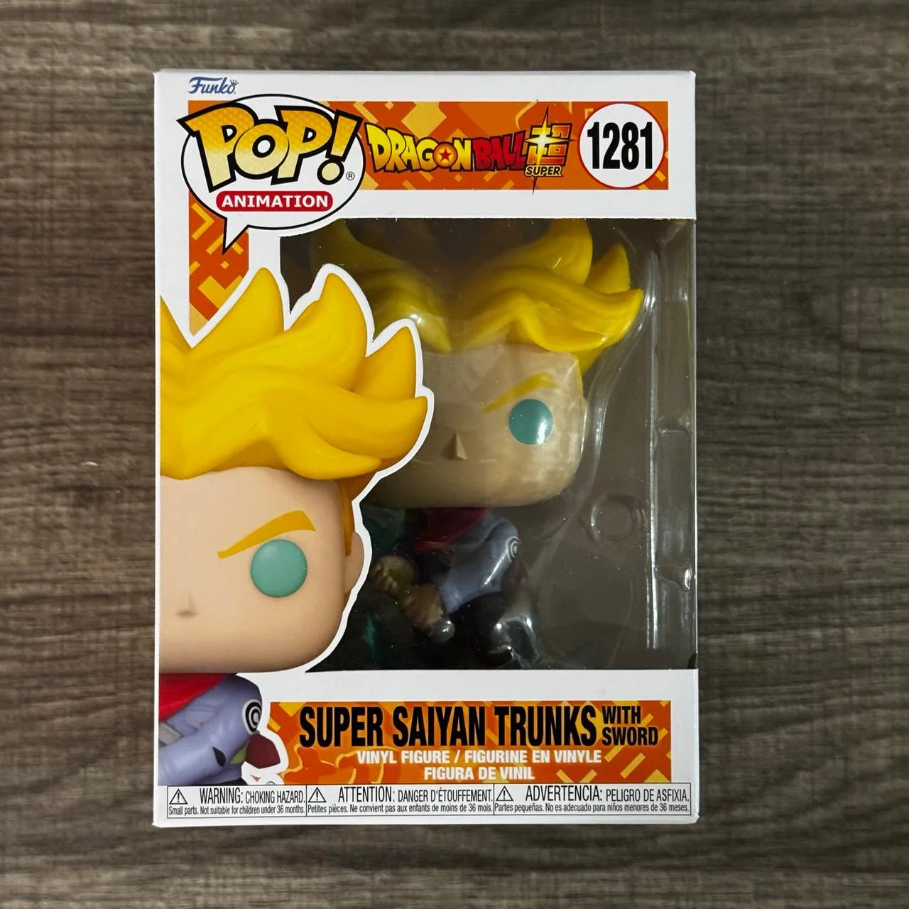 FUNKO POP Super Saiyan Trunks With Sword #1281 Dragon Ball Super Anime Figure Collectible Limited Edition Figurine Toy Gift 
FUNKO POP Super Saiyan Trunks With Sword #1281 Dragon Ball Super Anime Figure Collectible Limited Edition Figurine Toy Gift